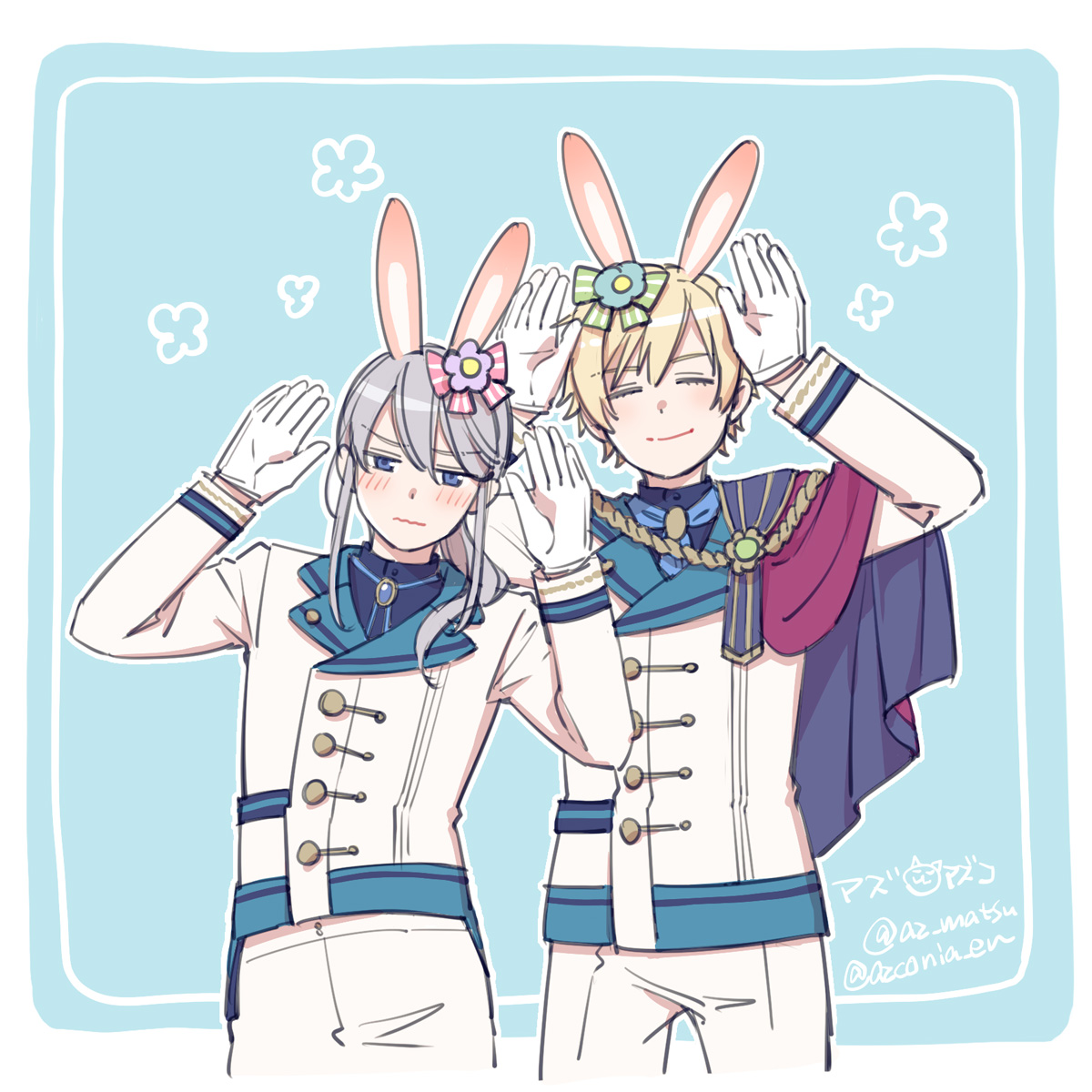 イースターフェアの幻覚🐰🐰🌼

#サイレントウィッチ 
#サイレントウィッチFA