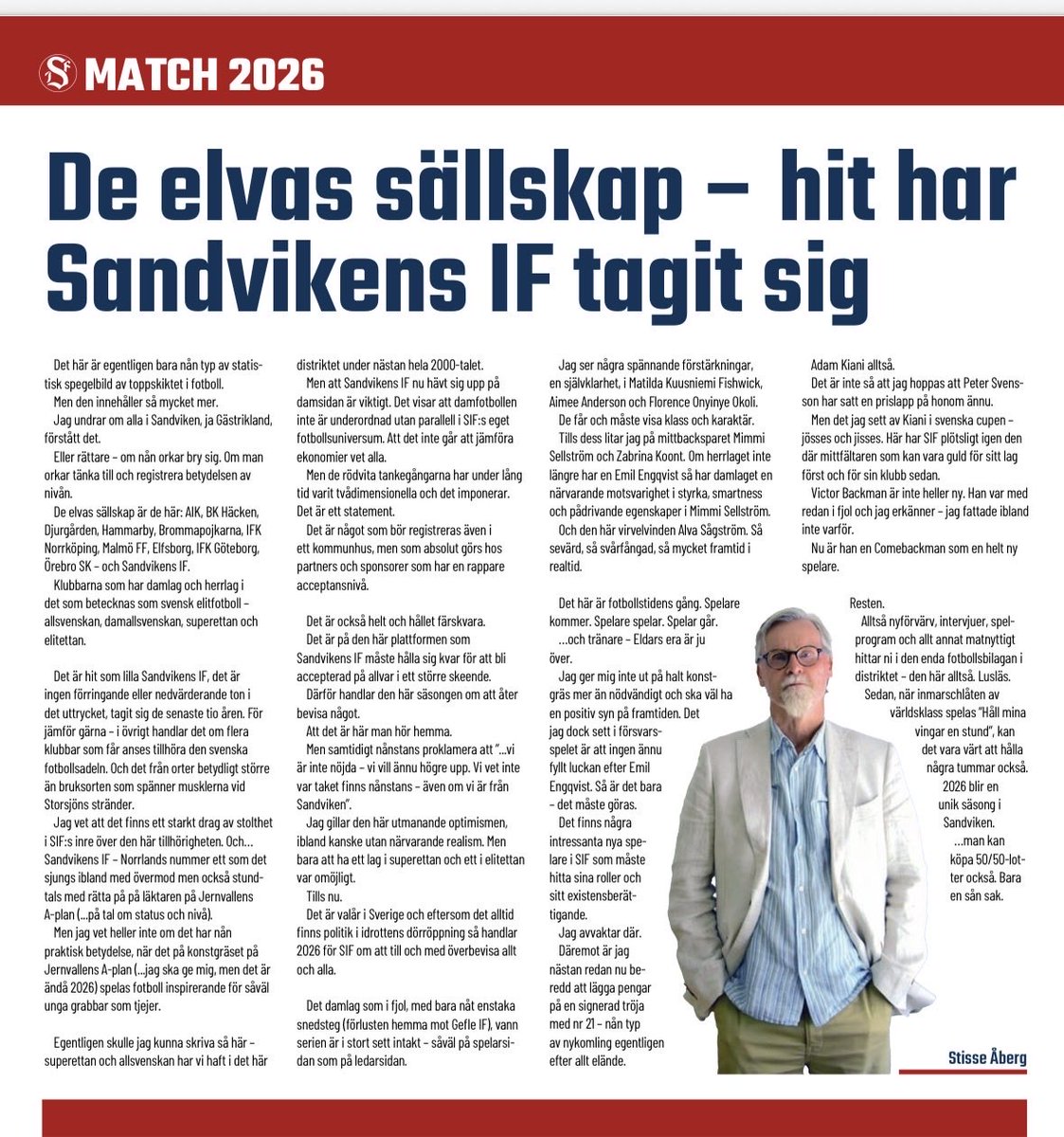 Stisse Åberg 📝 tweet media