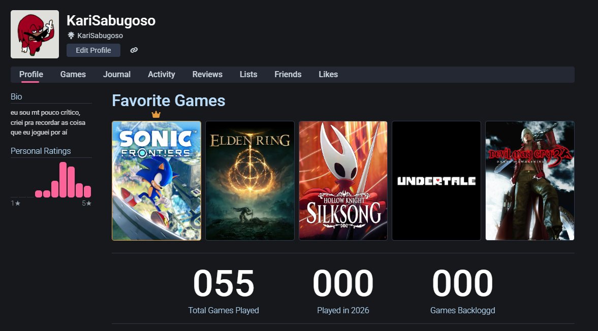 KariSabugoso's tweet photo. estragaram minha felicidade, mas não queria esquecer os jogo que eu joguei durante os anos

dei review nos que eu joguei de 2025 pra cá pra não ter muita memória afetiva

só review mal explicada tbm, e que se foda
https://t.co/HNhT1hMuvz https://t.co/uQoMwwUEF3