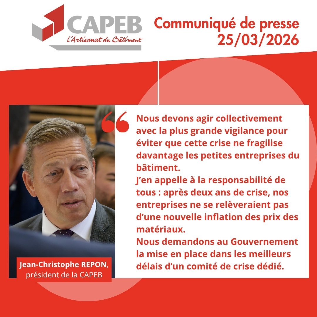 La CAPEB tweet media