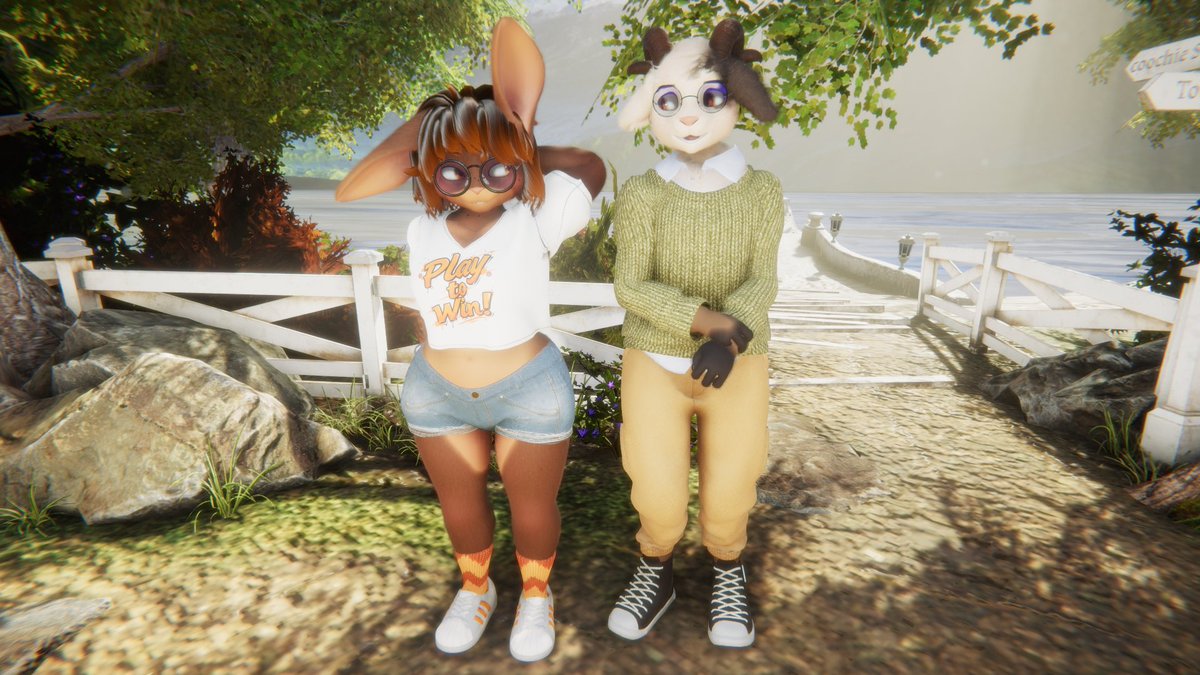 With the next content release, we'd like to introduce our nex OC, Ronald Pembroke.
The nerdy, smart sheep will make perfect boyfriend material for our Holly.
We hope you like what you see!

#3dfurry #3danthro #3dfurryart #furryart #furry3d #FurryVNE

patreon.com/posts/new-char…