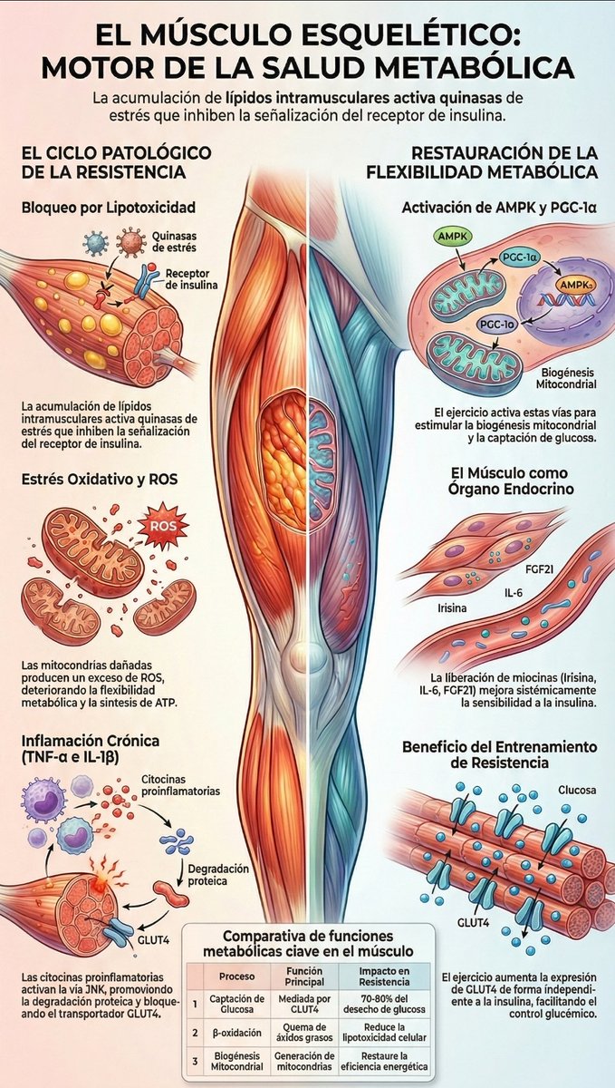No hay, y probablemente nunca exista, una intervención mas eficaz que el EJERCICIO, para tratar o revertir la Insulino Resistencia y la Diabetes tipo 2