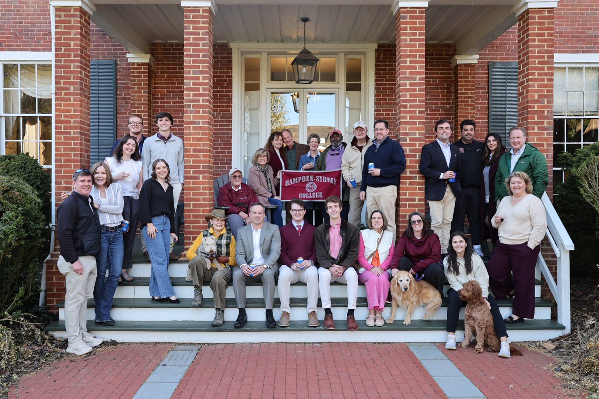 HSC1776's tweet photo. Alumni in 30+ cities raised a glass yesterday to celebrate the Rhetoric Proficiency Exam—a signature Hampden-Sydney milestone.

Thanks to everyone who joined, and cheers to those who achieved it! https://t.co/nWFS9gfqML