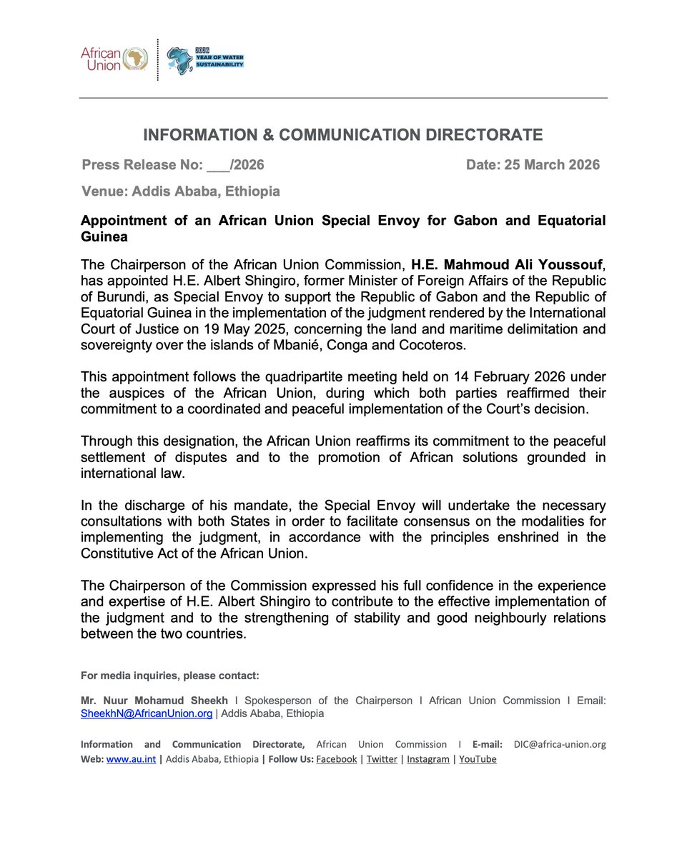 African Union tweet media