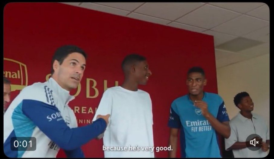 Cristhian Mosquera 16 year old Brother, Yulian. Already as tall as him and one of the best defenders for Spain U17's

Mikel Arteta met him when Cristhian signed for Arsenal🤫