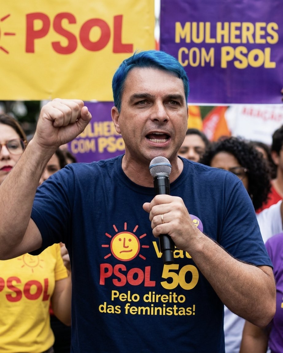 Daqui a pouco o Flávio Bolsonaro em campanha. Que faseeeeeee! Sim, esse é o candidato da 'direita' bolsonarista.
Vai Brasaaaaaa!
Haha