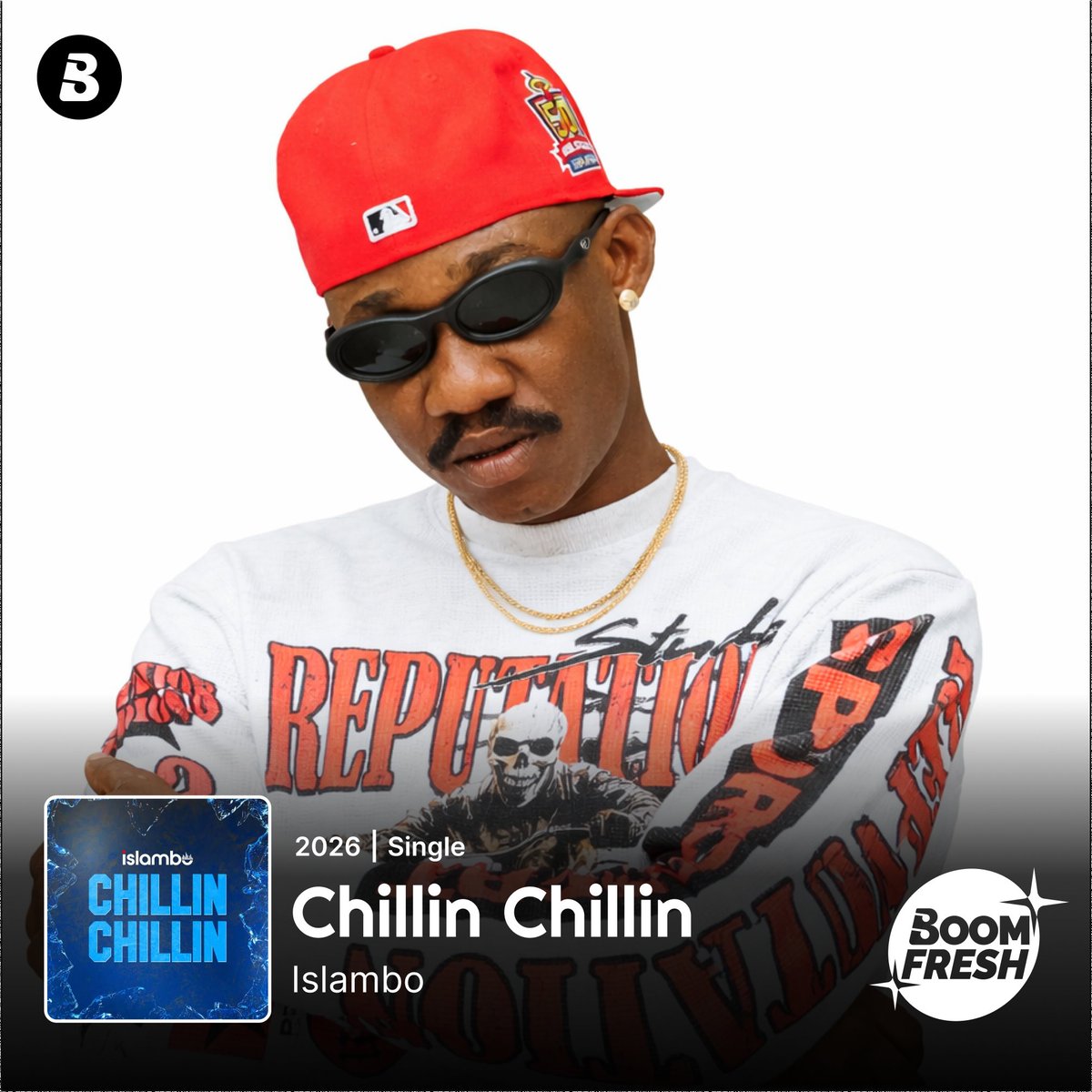 BoomplayNigeria's tweet photo. If you haven't tapped into this vibration since Friday, now is the time to correct that.
'Chillin Chillin" by @islambo10q
is streaming.
Feel it now on #Boomplay.
๐ https://t.co/1OXZ6SKXIM
#Islambo #BoomFresh #ChillinChillin #NewMusic https://t.co/ORYY2eQN9G