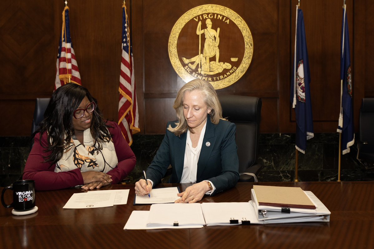 Governor Abigail Spanberger tweet media