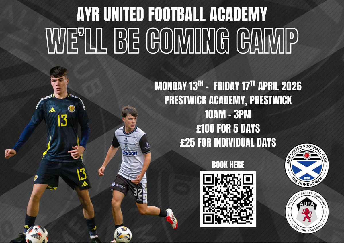 Ayr United Football Academy tweet media