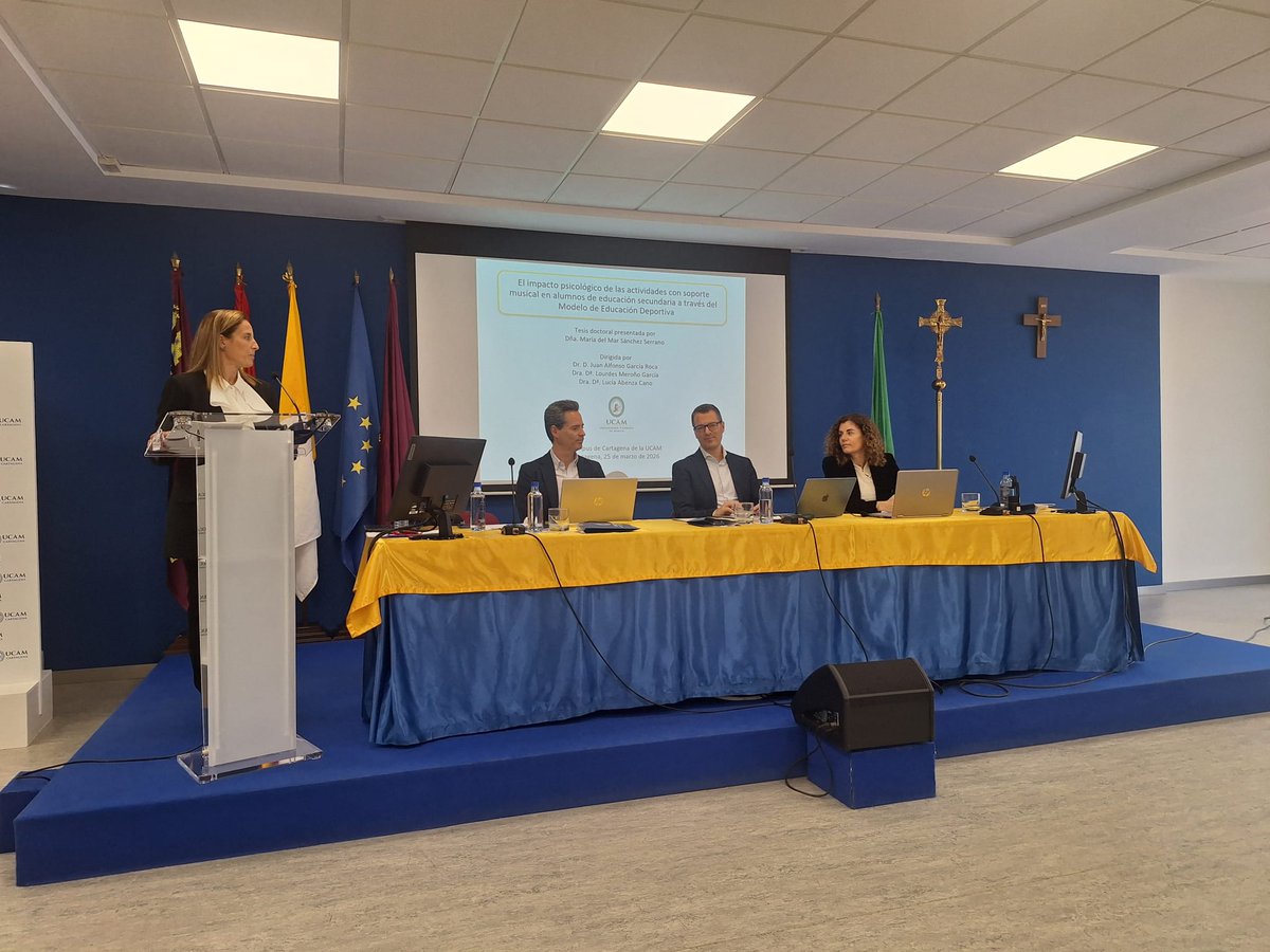 Vicerrectorado de Investigación UCAM tweet media