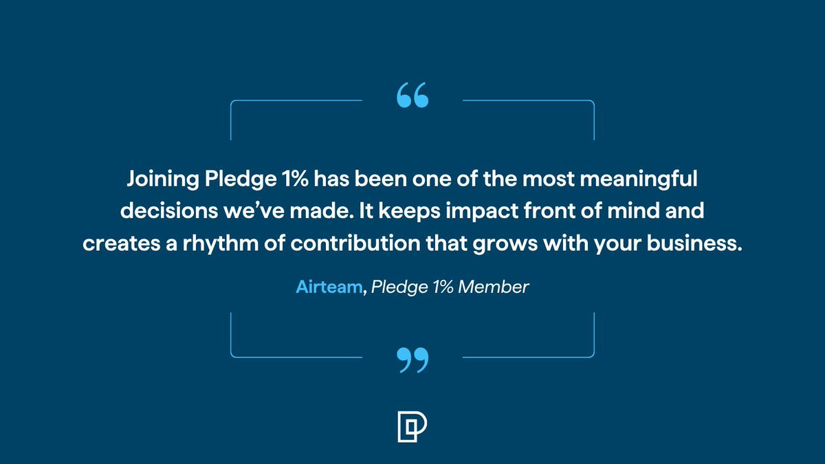 Pledge1Percent tweet media