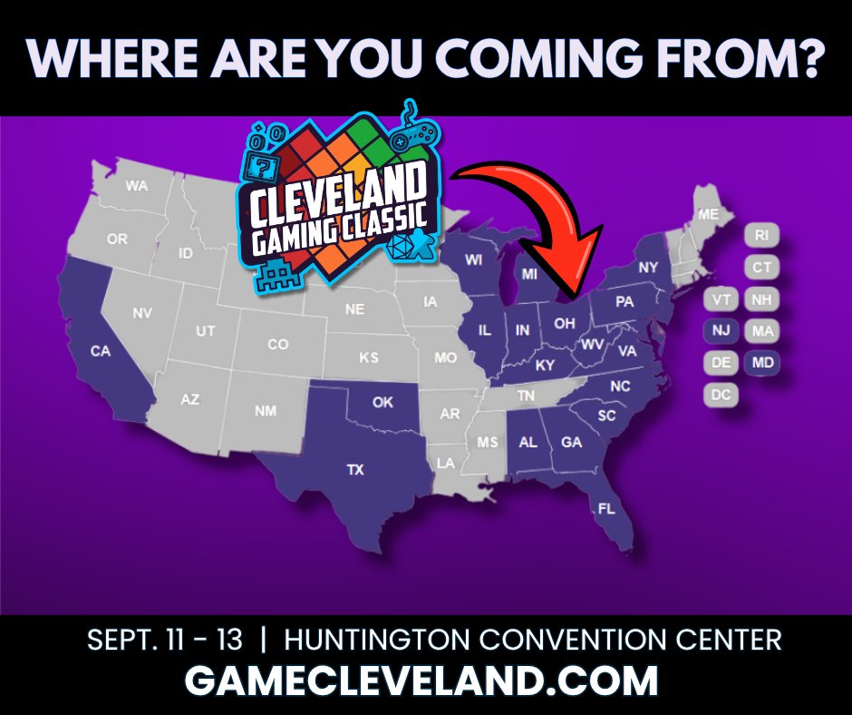 Cleveland Gaming Classic 🔜 Sept 11 - 13, 2026 tweet media
