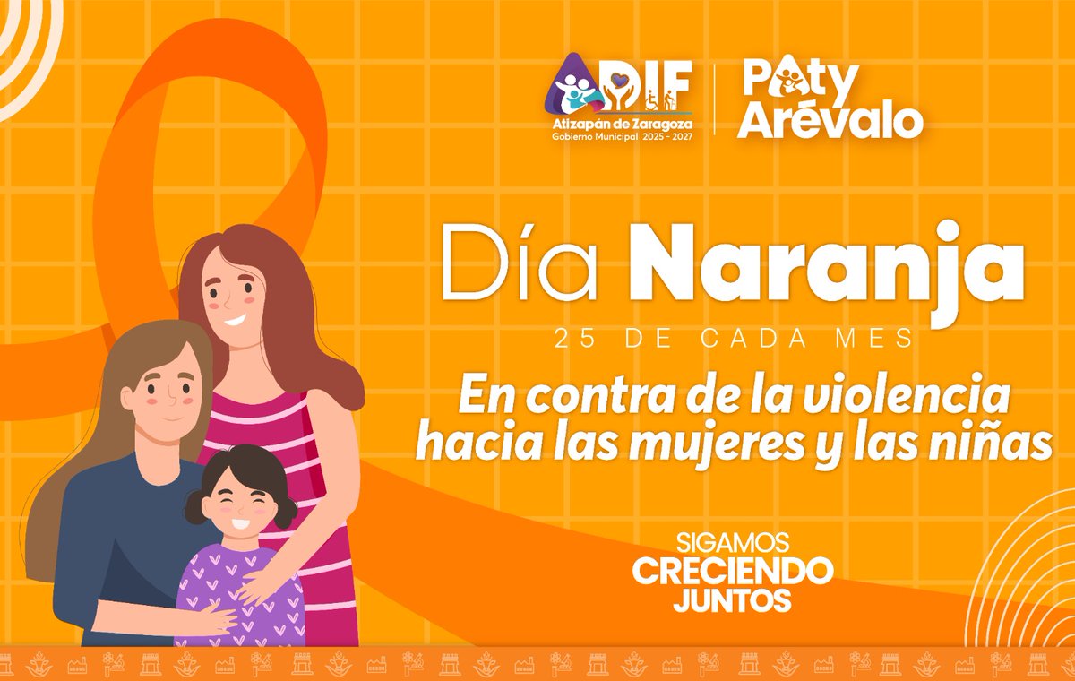 DIFAtizapanZ's tweet photo. #DíaNaranja
#AltoALaViolencia
#NiUnaMenos
#IgualdadParaTodas
#DerechosDeLasMujeres
#PrevenciónDeLaViolencia
#MujeresSinViolencia
#PorUnaVidaLibreDeViolencia
#25DeCadaMes
#DIFAtizapán
#SigamosCreciendoJuntas https://t.co/tMudRPXamu