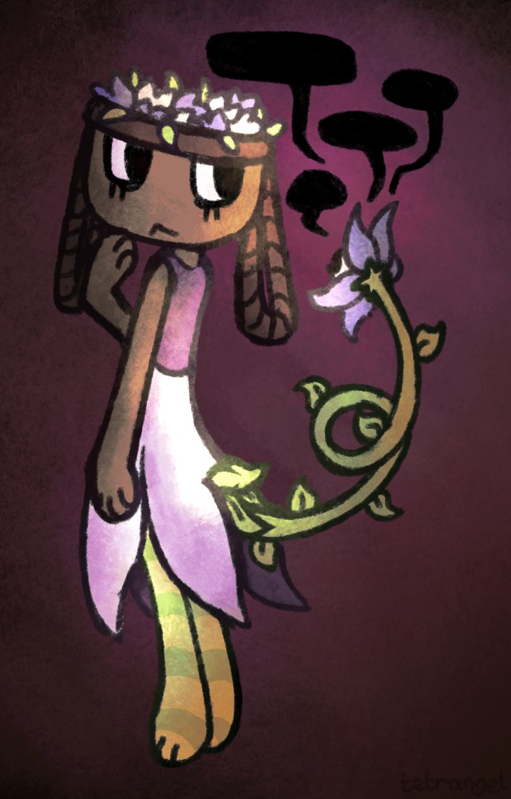 whispering flower
#dandysworld