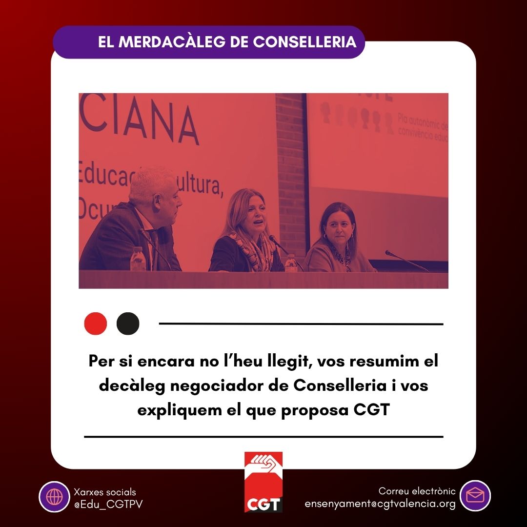 Ensenyament CGT València tweet media