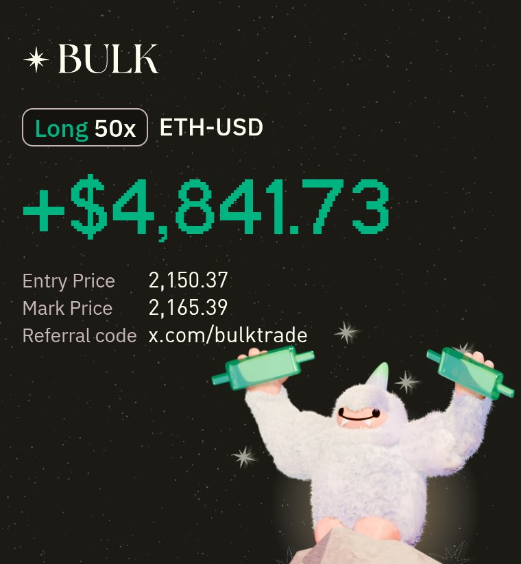 X_Orthodox's tweet photo. Share your BULK PnL card let's celebrate 🥂🎉.

***Even with bad Internet 🛜 connection, still W today*** https://t.co/ArLNDKOdq4