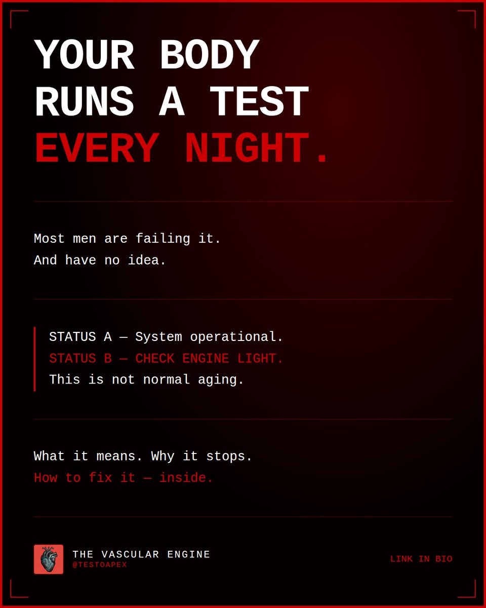 TestoApex | Vascular Engine tweet media