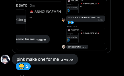pink sato ౨ৎ tweet media