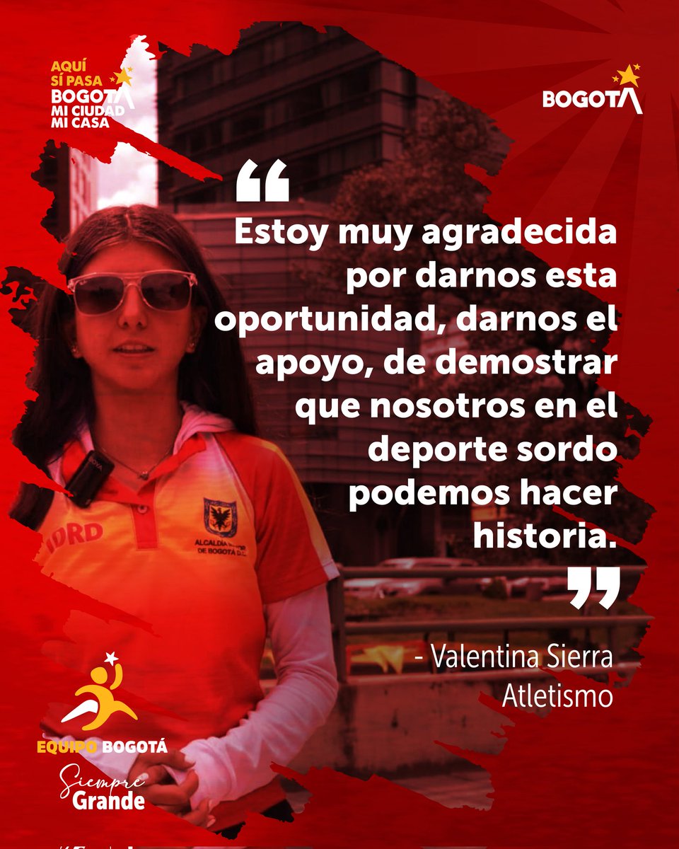 IDRD's tweet photo. 🤟🏽💛❤️ Aquí se compite con el corazón.🚴🏻‍♂️

Detrás de cada entrenamiento hay disciplina, detrás de cada logro hay esfuerzo, y detrás de cada historia hay una voz que inspira. https://t.co/bOfw5KOCab