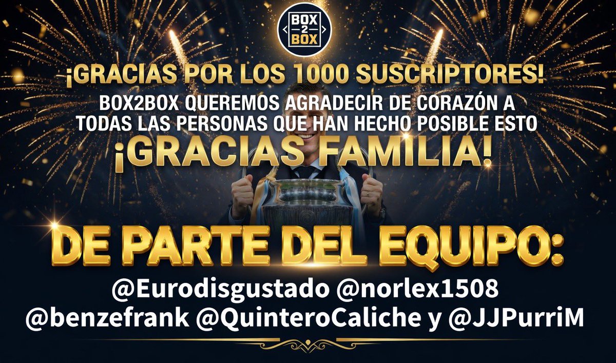Box2Box España tweet media