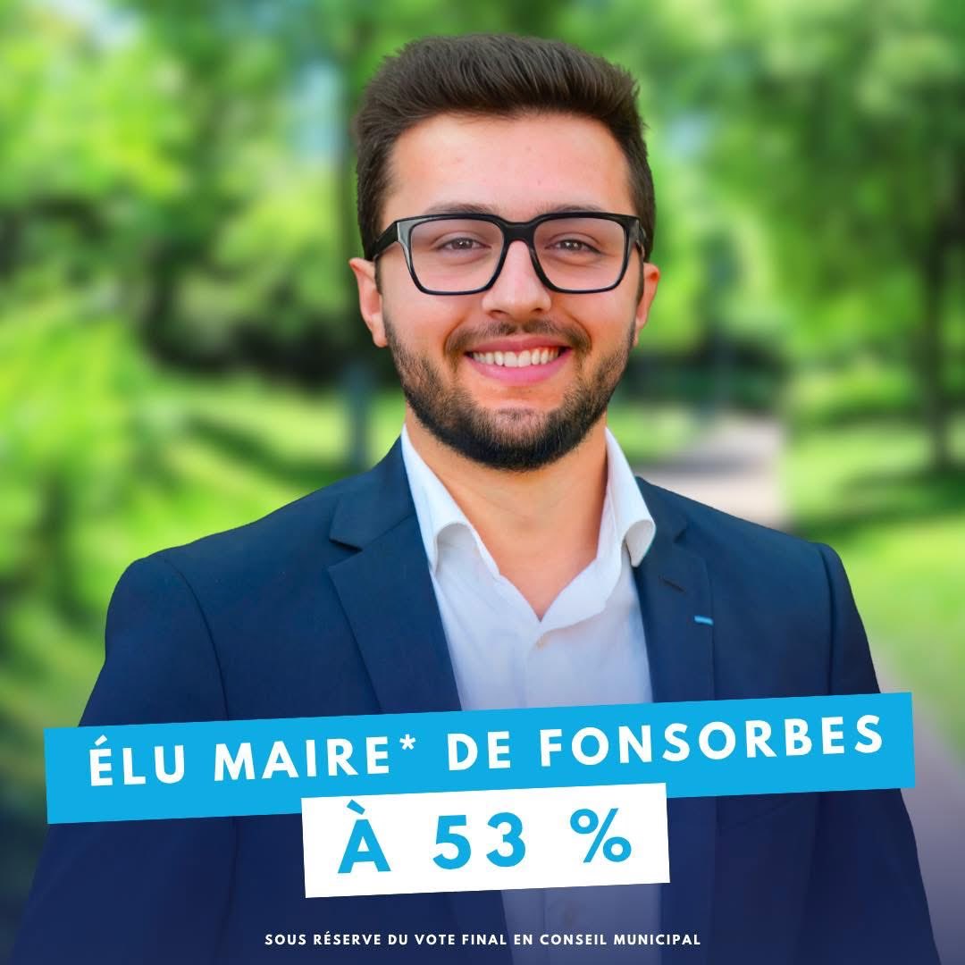 DaramPascal's tweet photo. Dimanche 22 mars, avec @MathieuLAFOUX, nous avons gagné les élections municipales sur la commune de Fonsorbes !
Cette commune était dirigée par la même famille politique depuis 1947 ! Historique ! https://t.co/cEi5ewbvJG