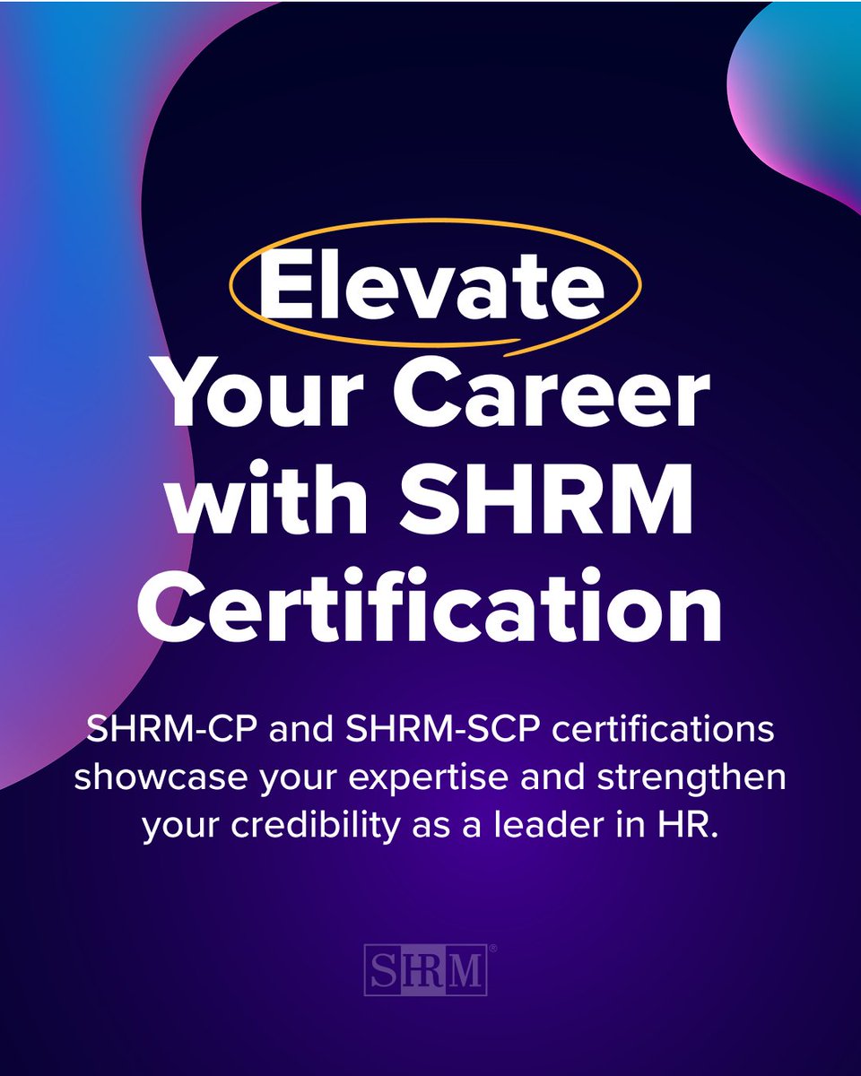 SHRM tweet media