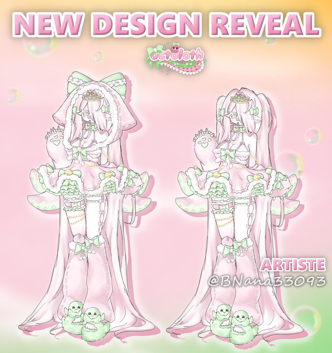 【PLP】Octoloth 💗💚 tweet media