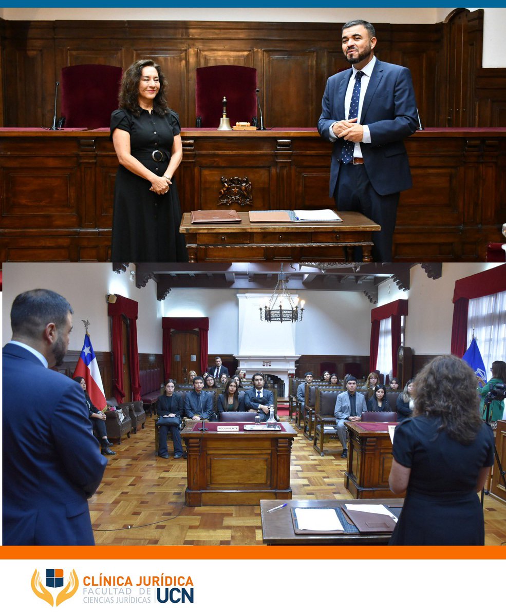 Hoy dimos el vamos a nuestra CJ UCN Coquimbo en la Corte de Apelaciones de La Serena. En la ocasión la Presidenta de dicho tribunal dio la bienvenida a los/as estudiantes que realizarán sus pasantías en La Corte de Apelaciones; Juzgada de Garantía; Tribunales Civiles, etc