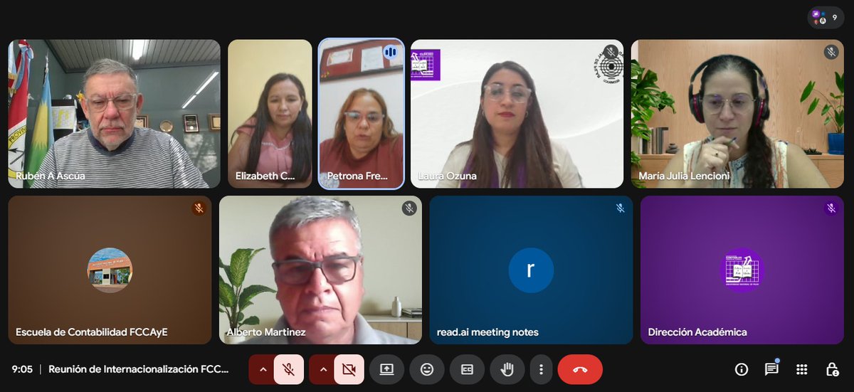 Contables_Unp's tweet photo. Se llevó a cabo la reunión de trabajo denominada “Internacionalización FCCAyE - UNP y UNRaf”, con el objetivo de fortalecer los vínculos de cooperación académica, movilidad estudiantil y desarrollo de proyectos conjuntos con la Universidad Nacional de Rafaela (Argentina). 🇦🇷🇵🇾 https://t.co/45sFlylAxK