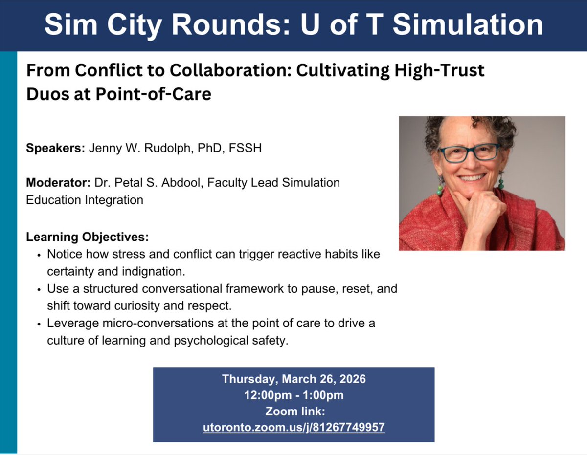 Center for Medical Simulation tweet media