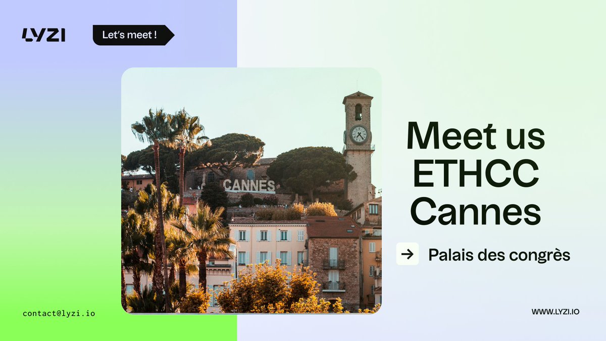 Lyzi_app's tweet image. Cannes has 130+ merchants accepting crypto. 

Not a pilot &amp;gt; live commerce.

The @Lyzi team lands at @EthCC  Monday.

We're not just attending. We're showing what real Web3 adoption looks like at the checkout counter.

Huge 🙏 to @Bettina for the event &amp;amp; to @davidlisnard for