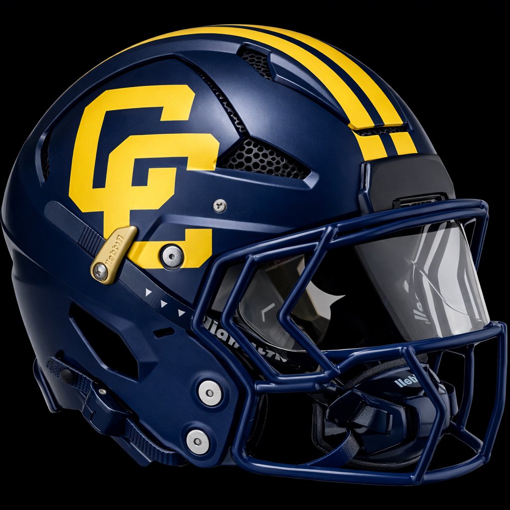 CCGoldenEagleFB's tweet photo. Last week we had our @RiddellSports Rep, Tommy Rapier, out fitting some of our guys for new Riddell Axiom helmets — the best helmet in the game. Excited to get them soon!  @TommyRapier https://t.co/GAnjFLpN27