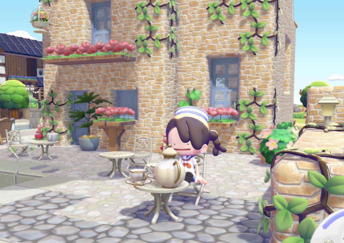seaside cafe #pokopia