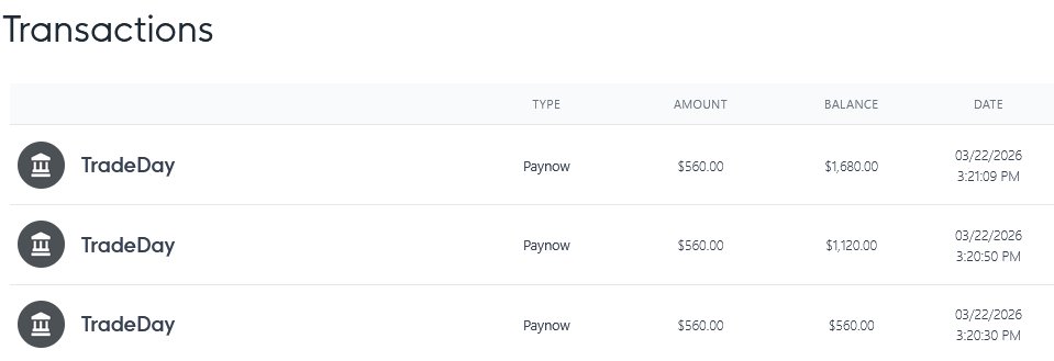 Screenshot posted by @UnshackledTrade on X showing a $3,900 Bulenox payout confirmation.