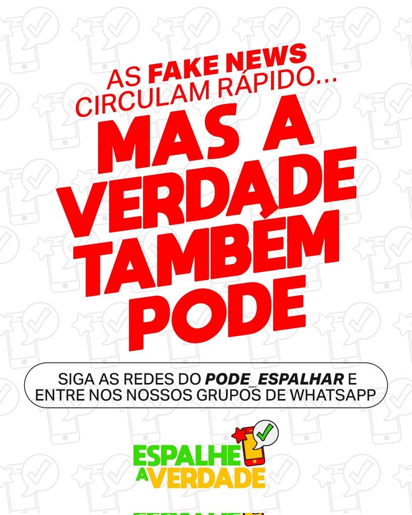 Vem pro Pode Espalhar e ajude a espalhar a verdade!

podeespalhar.com.br/category/fake-…