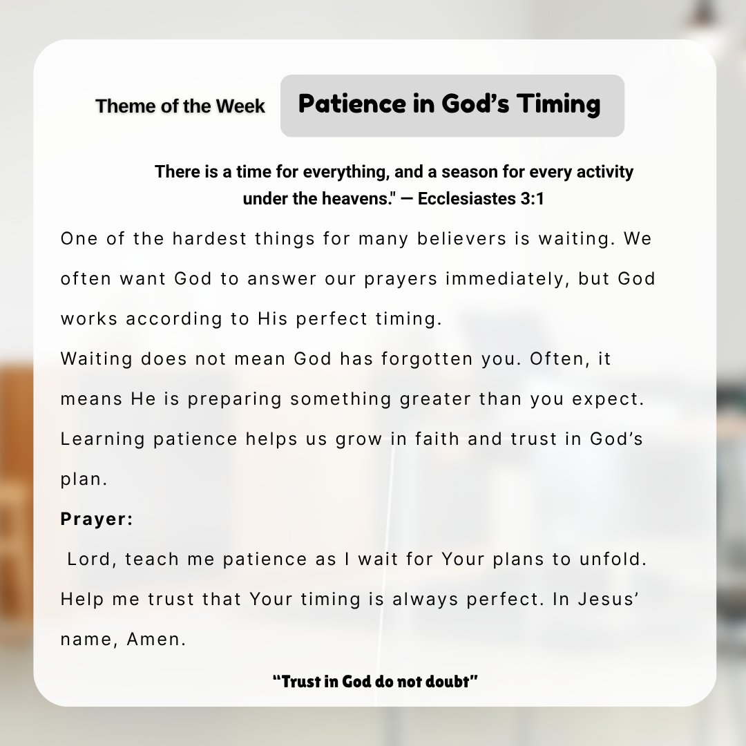 Spreadtheeword's tweet photo. Waiting is hard… especially when you’ve prayed and heard nothing back.

But silence doesn’t mean God is absent.
Sometimes, He’s preparing something bigger than you imagined.

#spreadtheword #ChristianLiving #JesusChrist https://t.co/LsmXnxI7gh