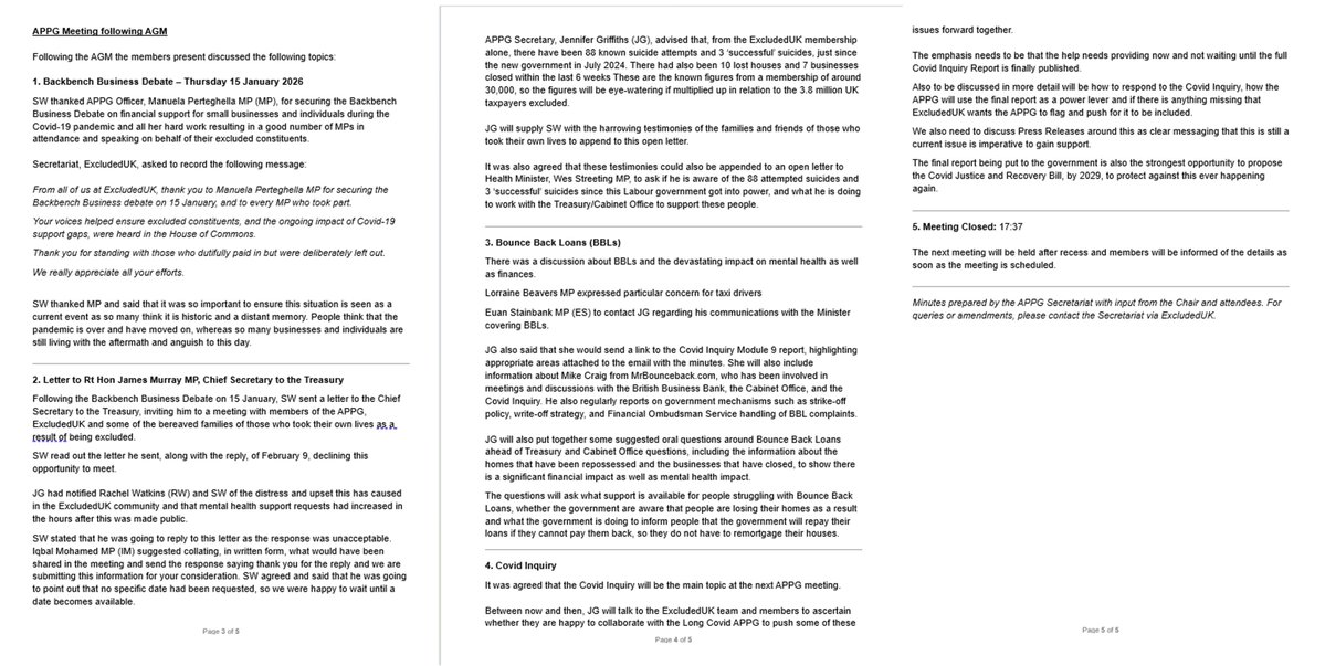 APPG Gaps in Covid-19 Financial Support tweet media