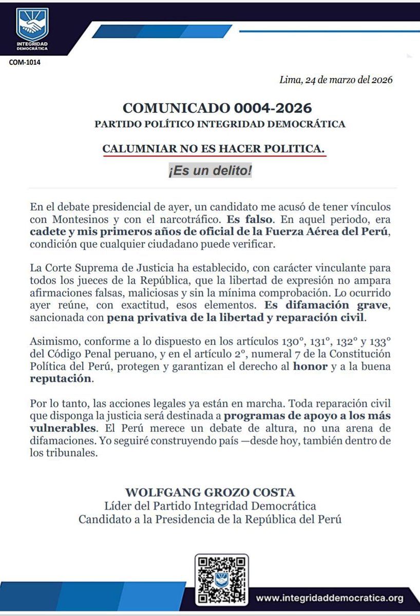 Wolfgang Grozo Costa tweet media