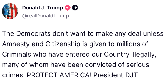 The White House tweet media