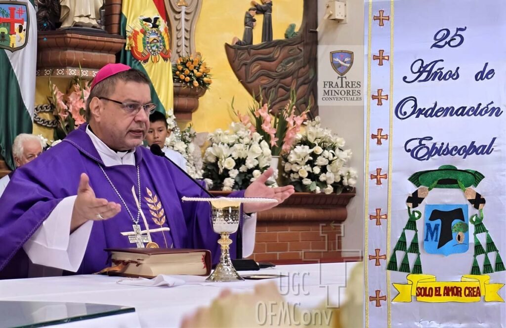 Ojciec Święty Leon XIV skierował list gratulacyjny i życzenia do  bp. Stanisława DOWLASZEWICZA w Boliwii, obchodzącego srebrny jubileusz  sakry biskupiej

ofmconv.net/pl/25-anni-di-…