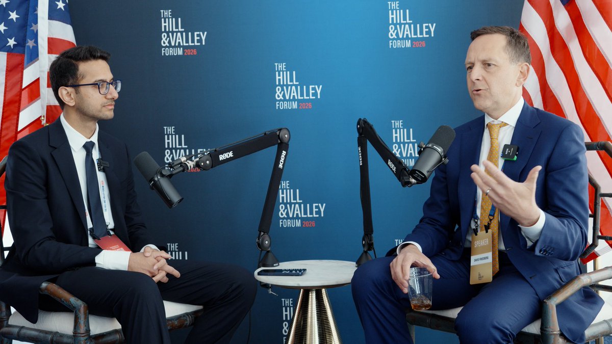 suffiyanmalikk's tweet photo. Incredible day @HillValleyForum yesterday. We covered some of the topics from the forum on the sides including “the next American century” and “rebuilding industry”. 

Record interviews with:

- David Friedberg (@friedberg)
- Dmitri Alperovitch (@DAlperovitch)
- Shahin Farshchi (@Farshchi) 
- Cobi Blumenfeld-Gantz (@CobiBGantz)
- Bill Thalheimer (@billythalheimer) 

We’ll be publishing throughout the week