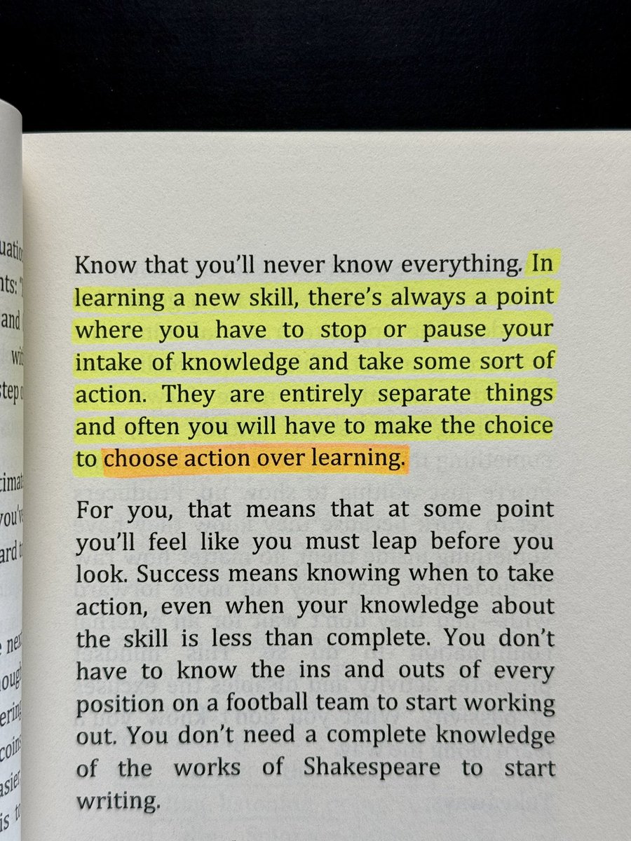 The book.                                  The lesson.