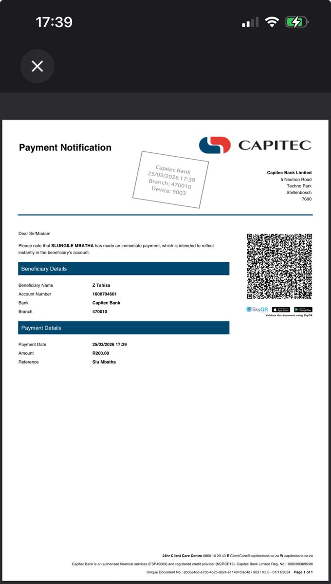 Slungile Mbatha tweet media