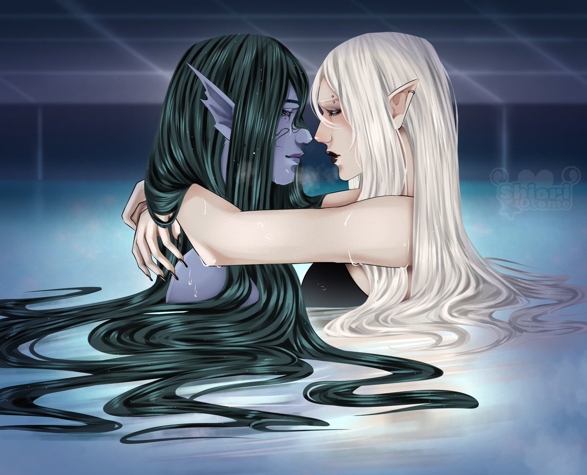 Dibujito para el evento de arte del server <a href="/convalliumAC/">convalliumacademy</a> 🩷

Aproveché para dibujar a mi PJ junto al de <a href="/Bladesphemy_/">𝕿𝖍𝖊 𝕯𝖊𝖛𝖎𝖑.</a>  ✨Nereo y Casey✨ . Esos dos pichones me llenan de orgullo 😼💖