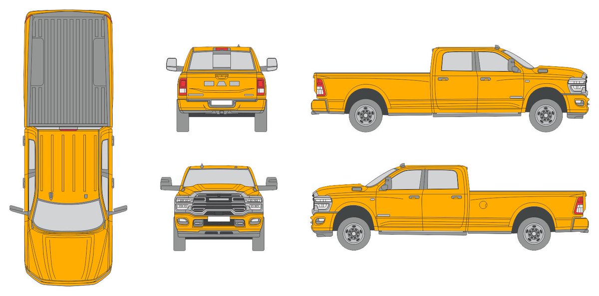 fostercoburn's tweet image. 🚗 New Vehicle Template 🚙 The vehicle drawing for Ram 2500 Laramie 2025 Crew Cab Long Bed has been added to our collection. #vehicletemplates #vehiclewraps #wrap #wrapping #design #drawing vehicle-templates-unleashed.com/vehicle_templa…
