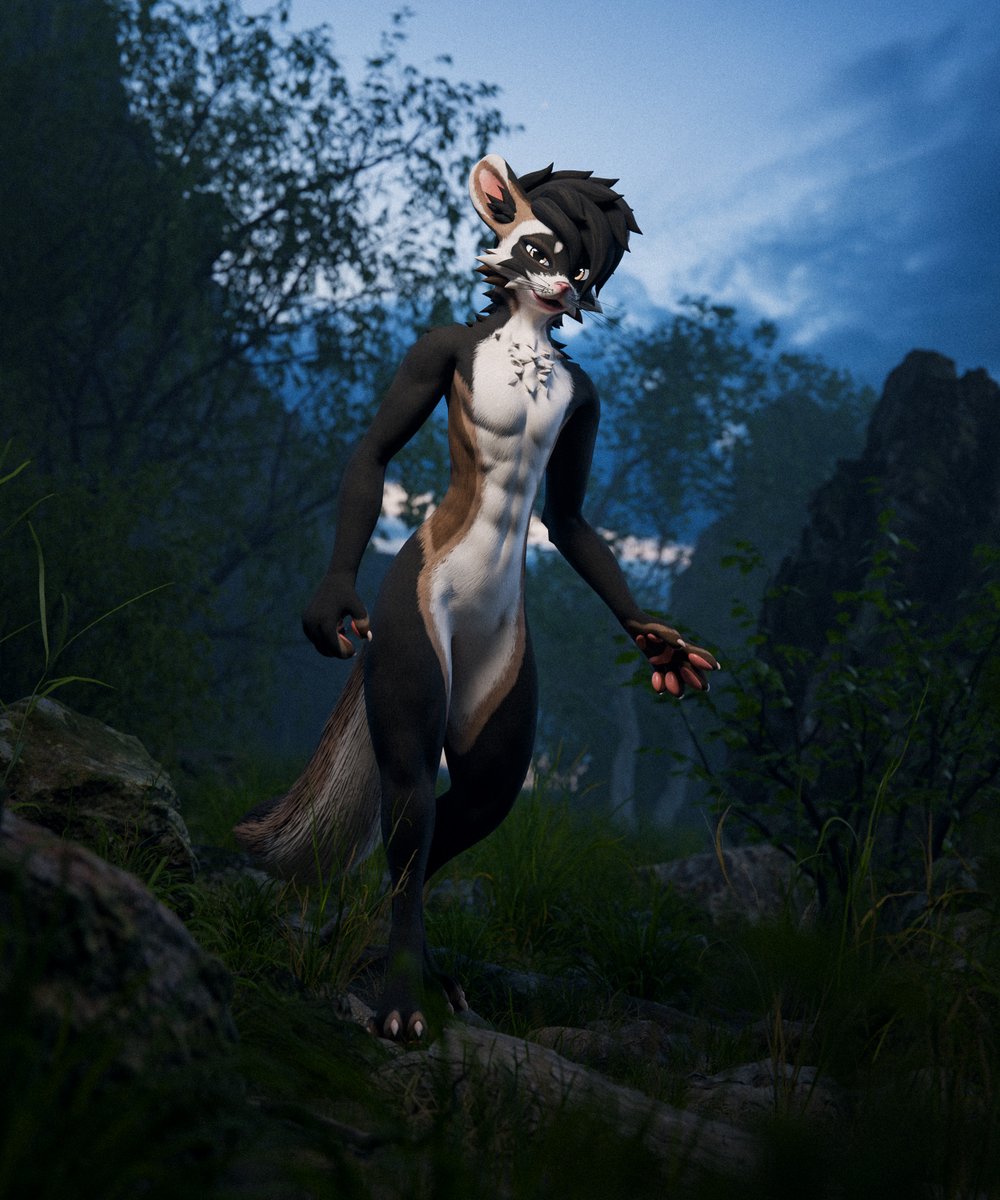 Justper247's tweet photo. Render I did for Ferret Rex!

#rexouium https://t.co/yffUhd25N6