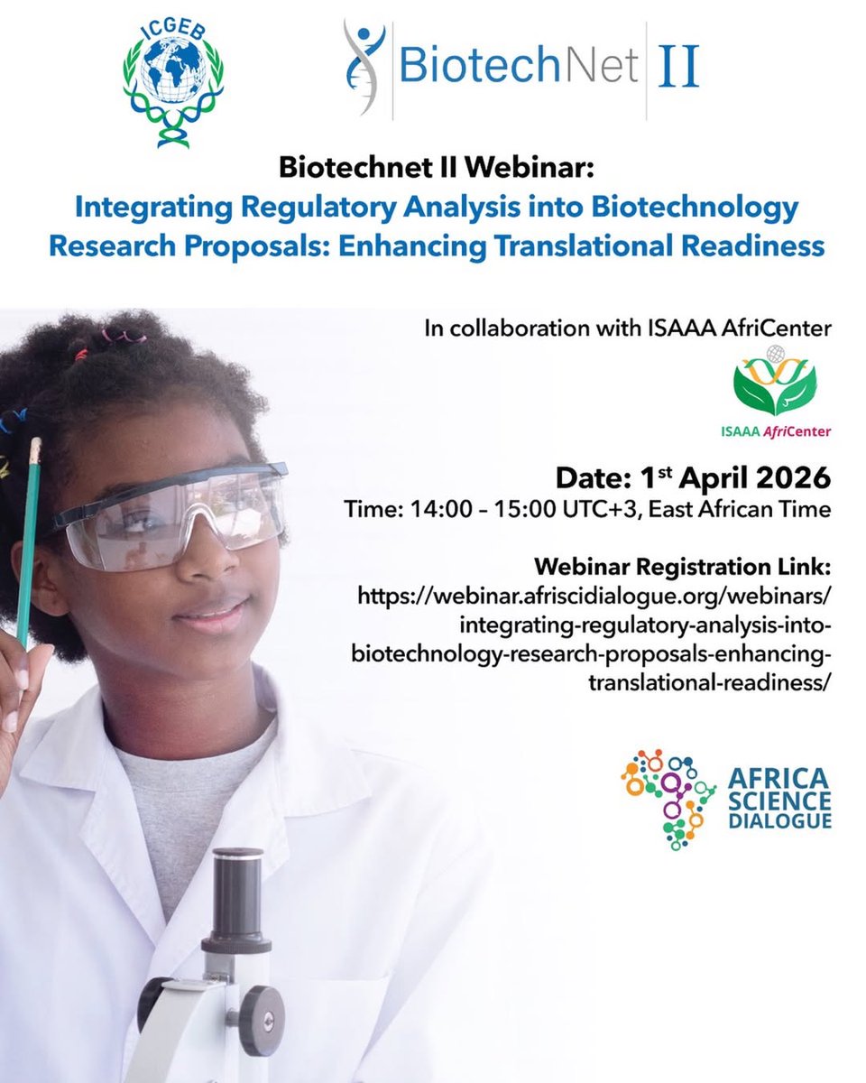 ICGEB Official tweet media