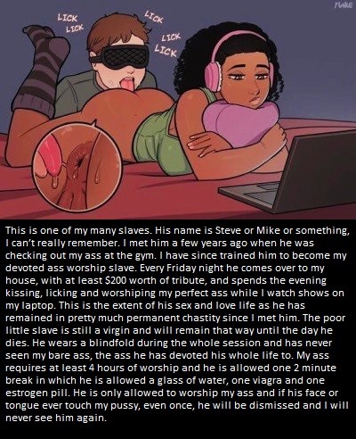 Femdom Captions by 💩 Face tweet media