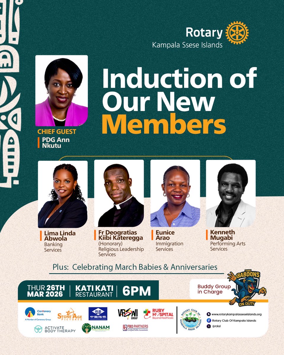 Rotary Club of Kampala Ssese Islands tweet media