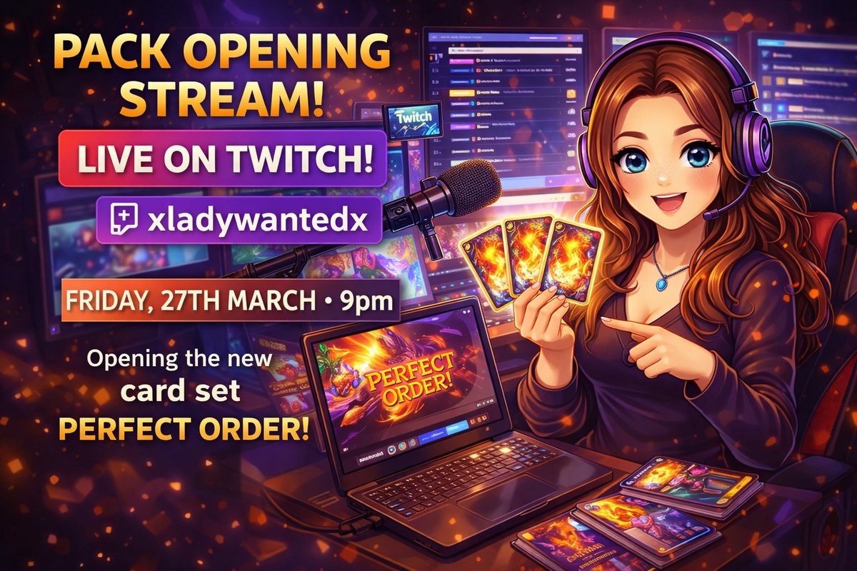 xladywantedx's tweet photo. A new Pokémon release day means a live cam stream. I hope to see you all on Friday and please bring your lucky socks with you 🍀

#pokemon #twitch #twitchgaming #twitchstream #twitchgirls #twitchtv #twitchaffilate #streamer https://t.co/laQSKpUShO